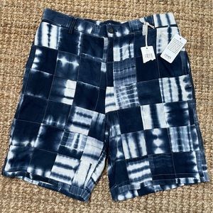 NWT Chaps Tie Dye Patch Shorts size 36